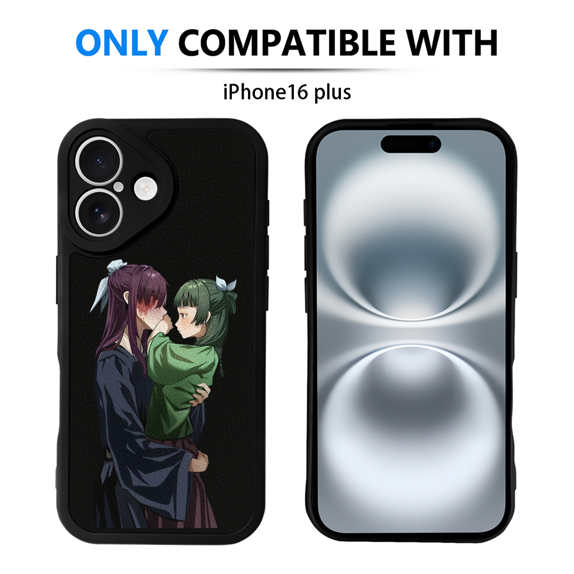 薬屋のひとりごと The Apothecary Diaries 【iPhone 16シリーズ対応】シリコンスマホケース（レザー調） 材質：シリコン